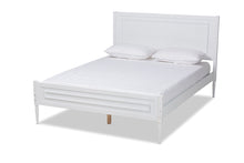 Load image into Gallery viewer, Baxton Studio Daniella Modern and Contemporary White Finished Wood Full Size Platform Bed