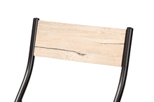 Load image into Gallery viewer, Baxton Studio Carmen Modern and Contemporary Oak Brown Finished Wood and Dark Brown Metal 5-Piece Dining Set