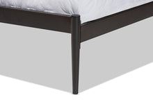 Load image into Gallery viewer, Baxton Studio Dora Modern and Contemporary Industrial Black Finished Metal Queen Size Platform Bed