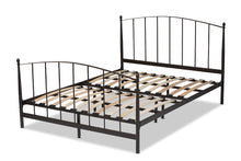 Load image into Gallery viewer, Baxton Studio Lana Modern and Contemporary Black Finished Metal Full Size Platform Bed