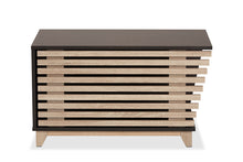 Load image into Gallery viewer, Baxton Studio Eckhart Modern and Contemporary Two-Tone Dark Brown and Oak Finished Wood Cat Litter Box Cover House