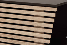 Load image into Gallery viewer, Baxton Studio Eckhart Modern and Contemporary Two-Tone Dark Brown and Oak Finished Wood Cat Litter Box Cover House