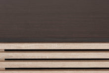 Load image into Gallery viewer, Baxton Studio Eckhart Modern and Contemporary Two-Tone Dark Brown and Oak Finished Wood Cat Litter Box Cover House