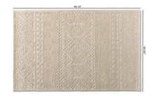 Load image into Gallery viewer, Baxton Studio Linwood Modern and Contemporary Ivory Hand-Tufted Wool Area Rug