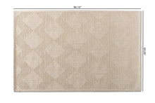 Load image into Gallery viewer, Baxton Studio Sovanna Modern and Contemporary Ivory Hand-Tufted Wool Area Rug