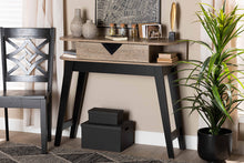 Load image into Gallery viewer, Baxton Studio Wales Modern and Contemporary Light Brown Finished Wood 1-Drawer Console Table