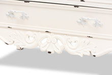 Load image into Gallery viewer, Baxton Studio Levron Classic and Traditional Two-Tone Walnut Brown and Antique White Finished Wood 5-Drawer Storage Cabinet