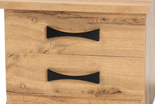 Load image into Gallery viewer, Baxton Studio Colburn Modern and Contemporary Oak Brown Finished Wood 2-Drawer Nightstand