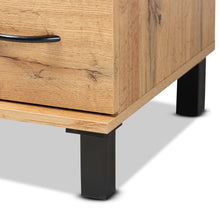 Load image into Gallery viewer, Baxton Studio Maison Modern and Contemporary Wotan Oak Brown Finished Wood 4-Drawer Storage Chest