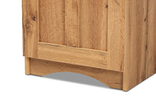 Load image into Gallery viewer, Baxton Studio Lauren Modern and Contemporary Oak Brown Finished Wood Buffet and Hutch Kitchen Cabinet
