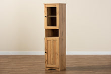Load image into Gallery viewer, Baxton Studio Lauren Modern and Contemporary Oak Brown Finished Wood Buffet and Hutch Kitchen Cabinet