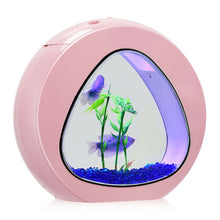 Load image into Gallery viewer, 1Gallon Fish Aquarium Tank with Filter Air Pump-Pink