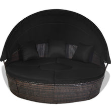 Load image into Gallery viewer, Outdoor Daybed with Retractable Canopy
