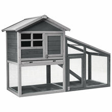 Load image into Gallery viewer, Wooden Chicken Coop with Ventilation Door and Removable Tray for Indoor and Outdoor