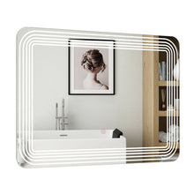 Load image into Gallery viewer, LED Bathroom Vanity Wall-Mount Mirror with Touch Button