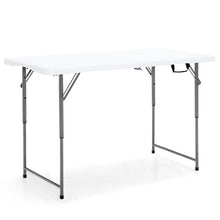Load image into Gallery viewer, 3-Level Height Adjustable Folding Table