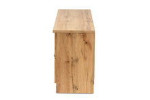 Load image into Gallery viewer, Baxton Studio Adelino Modern and Contemporary Oak Brown Finished Wood 2-Drawer TV Stand
