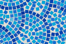 Load image into Gallery viewer, Baxton Studio Gaenor Modern and Contemporary Black Metal and Blue Glass Plant Stand