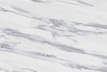 Load image into Gallery viewer, Baxton Studio Oberon Modern and Contemporary Black Finished Metal End Table with Faux Marble Tabletop