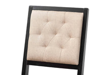 Load image into Gallery viewer, Baxton Studio Gideon Modern and Contemporary Sand Fabric Upholstered and Dark Brown Finished Wood 2-Piece Bar Stool Set