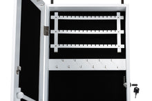 Load image into Gallery viewer, Baxton Studio Richelle Modern and Contemporary White Finished Wood Hanging Jewelry Armoire with Mirror