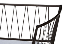 Load image into Gallery viewer, Baxton Studio Lysa Modern and Contemporary Black Finished Metal Twin Size Daybed