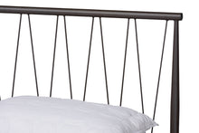 Load image into Gallery viewer, Baxton Studio Samir Modern Industrial Black Finished Metal Full Size Platform Bed