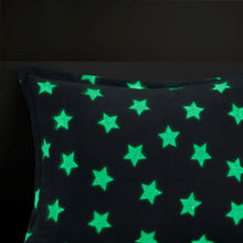 Load image into Gallery viewer, Quinny Glow In The Dark Plush Comforter Set - Full/Queen MZK10-202