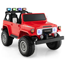 Load image into Gallery viewer, 12V 2-Seat Licensed Kids Ride On Toyota FJ40 Car with 2.4G Remote Control-Red