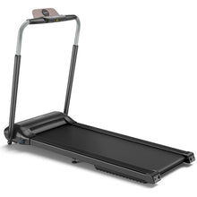 Load image into Gallery viewer, Compact Folding Treadmill with Touch Screen APP Control-Black