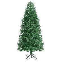 Load image into Gallery viewer, Artificial Christmas Tree with 2 Lighting Colors and 9 Flash Modes-6 ft