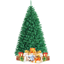 Load image into Gallery viewer, 8 Feet Iridescent Tinsel Artificial Christmas Tree with Branch Tips