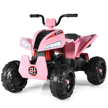 Load image into Gallery viewer, 4 Wheels Quad Spring Suspension Kids Ride On ATV-Pink