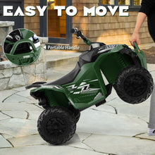 Load image into Gallery viewer, 12V Kids Ride On ATV with High/Low Speed and Comfortable Seat-Army Green