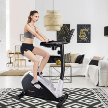 Load image into Gallery viewer, Upright Stationary Magnetic Laptop Tray Exercise Bicycle