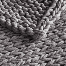 Load image into Gallery viewer, Handmade Chunky Double Knit Throw MP50-7315 By Olliix