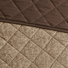 Load image into Gallery viewer, Madison Park Boone 100% Polyester 6Pcs Day Bed Cover- Brown MP13-6572 By Olliix
