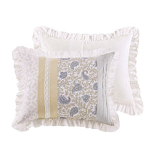 Load image into Gallery viewer, Dawn 9 Piece Cotton Percale Comforter Set - Cal King MP10-7279 By Olliix