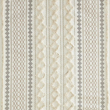 Load image into Gallery viewer, Imani Cotton Printed Shower Curtain With Chenille Stripe II70-1121 By Olliix