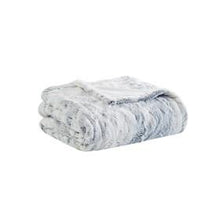 Load image into Gallery viewer, Beautyrest Zuri 100% Polyester Marble Faux Fur Heated Throw BR54-1370 By Olliix