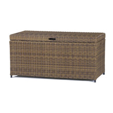 Load image into Gallery viewer, Bradenton Outdoor Wicker Storage Bin Weathered Brown