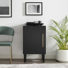 Load image into Gallery viewer, Everett Record Player Stand Matte Black