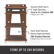 Load image into Gallery viewer, Soho Turntable Stand In Mahogany