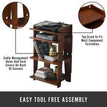 Load image into Gallery viewer, Soho Turntable Stand In Mahogany