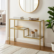 Load image into Gallery viewer, Sloane Console Table Gold