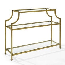 Load image into Gallery viewer, Aimee Console Table Soft Gold