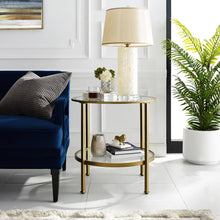 Load image into Gallery viewer, Aimee End Table Soft Gold