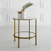 Load image into Gallery viewer, Aimee End Table Soft Gold