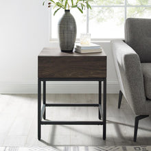 Load image into Gallery viewer, Jacobsen End Table Brown Ash/Matte Black