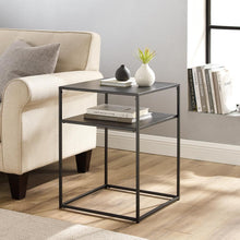 Load image into Gallery viewer, Braxton End Table Matte Black